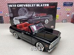 1/18 ACME 1972 Chevrolet Blazer Black White Top 2WD Custom A1807709 In Stock