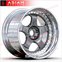 1 pc of Forged Wheel Rim 2-3 PIECE for Nissan GTR R34 R33 R35 Nismo 350Z 370Z