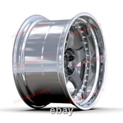 1 pc of Forged Wheel Rim 2-3 PIECE for Nissan GTR R34 R33 R35 Nismo 350Z 370Z