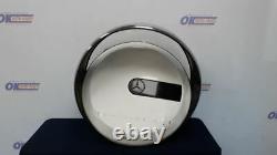 15 Mercedes G Class G63 Amg Oem Spare Wheel Cover With Ring White And Chrome