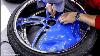 15 Minutes How To Wrap Wheel Faces Like A Pro Using Gloss Riviera Blue To Match The Car