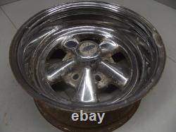 15x7 CRAGAR SS STEEL CHROME WHEEL UNILUG 4.5 4.75 5 15