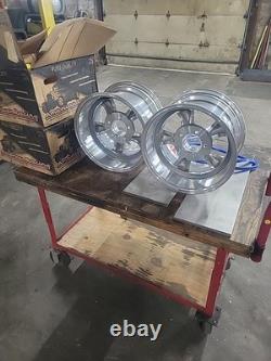 15x8.5 Chevy Corvette New USA Made American Racing Torq Thrust D 4 3/4 Bs 3 3/4