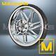16 16x5.5 Ray Mag Cush Rear Wheel Chrome For Indian Touring Bagger White Tire