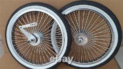 16 Lowrider Bicycle Dayton Wheels 72spoke BMX Schwinn with Tires & Tubes 16x1.75