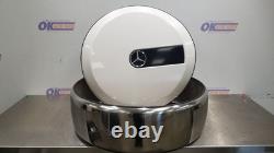 16 Mercedes Benz G550 W463 Spare Wheel Rim Cover Assembly White And Chrome