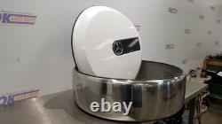 16 Mercedes Benz G550 W463 Spare Wheel Rim Cover Assembly White And Chrome