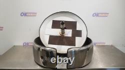 16 Mercedes Benz G550 W463 Spare Wheel Rim Cover Assembly White And Chrome