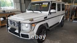 16 Mercedes Benz G550 W463 Spare Wheel Rim Cover Assembly White And Chrome