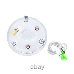 16 White Steering Wheel 4 Chrome Spoke Freightliner 1989-2007 Adapter Included