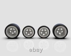 18 Chrome Radir Style Wheels On Whitewall Tires