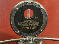 1918 19 20 21 22 23 Ford Model T Boyce Motometer And Radiator Cap Temperature
