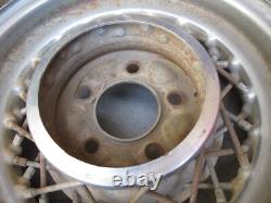 1953-55 Genuine Kelsey Hayes CADILLAC Eldorado Wire Spoke Set of 3 Wheels 15x7