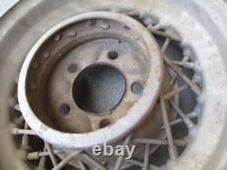 1953-55 Genuine Kelsey Hayes CADILLAC Eldorado Wire Spoke Set of 3 Wheels 15x7