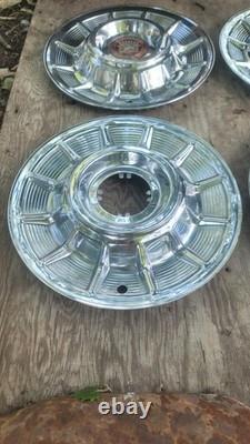 1957 Cadillac Wheel Covers Hubcaps 15 Inch