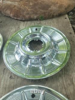 1957 Cadillac Wheel Covers Hubcaps 15 Inch