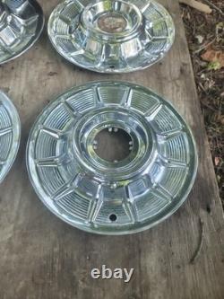 1957 Cadillac Wheel Covers Hubcaps 15 Inch