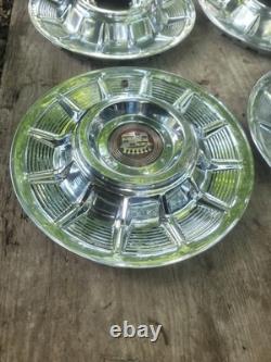 1957 Cadillac Wheel Covers Hubcaps 15 Inch