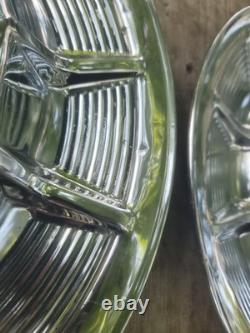 1957 Cadillac Wheel Covers Hubcaps 15 Inch