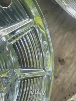 1957 Cadillac Wheel Covers Hubcaps 15 Inch
