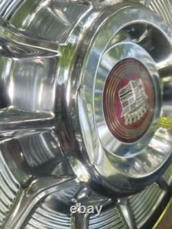 1957 Cadillac Wheel Covers Hubcaps 15 Inch