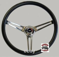 1957 Chevy steering wheel Red White Blue Bowtie 15 MUSCLE CAR STAINLESS