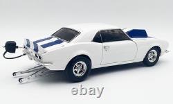 1968 CHEVROLET CAMARO Z-28 DRAG OUTLAWS WHITE WithBLUE 118 SCALE BY ACME A1805731
