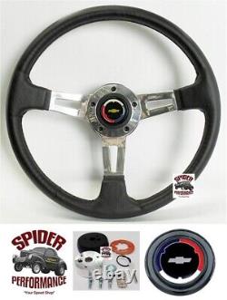 1968 Camaro steering wheel Red White Blue BOWTIE 14 POLISHED MUSCLE CAR
