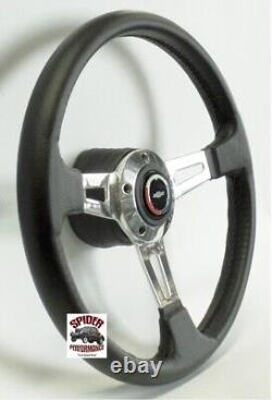1968 Camaro steering wheel Red White Blue BOWTIE 14 POLISHED MUSCLE CAR