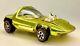 1968 Hot Wheels Redline SILHOUETTE Shiny Light Green Lime Antifreeze CHROME