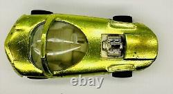 1968 Hot Wheels Redline SILHOUETTE Shiny Light Green Lime Antifreeze CHROME