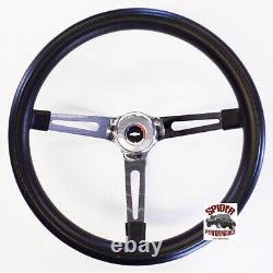 1969-1973 Chevelle steering wheel Red White Blue BOWTIE 15 MUSCLE CAR CHROME