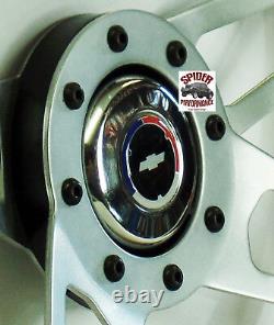 1969-1974 Nova steering wheel Red White Blue Bowtie 13 1/2 WALNUT 4 SPOKE