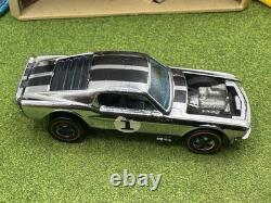 1969 Hot Wheels Redline Chrome Mustang Boss Hoss Silver Special 1 Club Kit CLEAN