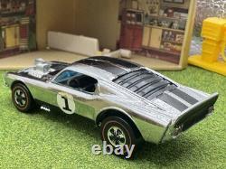 1969 Hot Wheels Redline Chrome Mustang Boss Hoss Silver Special 1 Club Kit CLEAN