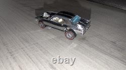 1969 Hot Wheels Redline HEAVY CHEVY Chrome Club Car White Interior Blue Windows