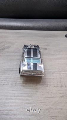 1969 Hot Wheels Redline HEAVY CHEVY Chrome Club Car White Interior Blue Windows