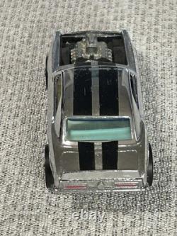 1969 Hot Wheels Redline HEAVY CHEVY Chrome Club Car White Interior Blue Windows