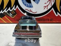 1970 Hot Wheels Redline Mirror Chrome King Kuda Club Car Near Mint White Int