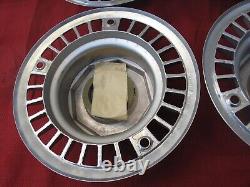 1975-80 Lincoln Town Continental Mark IV V Wheel 9 1/2 Center Caps HubCaps SET