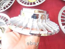 1975-80 Lincoln Town Continental Mark IV V Wheel 9 1/2 Center Caps HubCaps SET