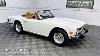 1975 Triumph Tr6 Convertible New White With Tan Interior Biscuit Top 4 Speed Disc Wheels