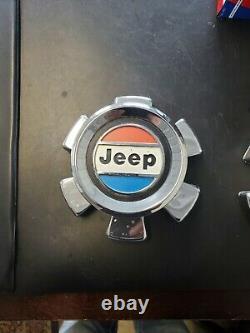 1977-1983 JEEP CHEROKEE CHIEF Factory OEM Wheel Center Rim Cap Cover 6 Lug NICE