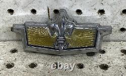1978 Chevy Caprice Classic Trunk Lock Cover Emblem Flip Deck LID Gm Flipper