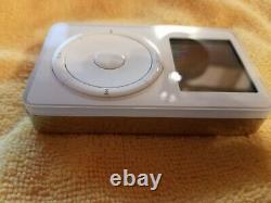 1st gen Ipod classic. M8541. 5GB with scroll wheel. Nearly perfect Chrome/white