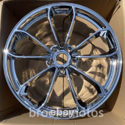 20 21 New Chrome Style Forged Wheels Rims Fit Porsche 991 911 Wide Body Targa