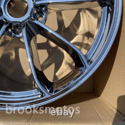 20 21 New Chrome Style Forged Wheels Rims Fit Porsche 991 911 Wide Body Targa