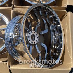 20 21 New Chrome Style Forged Wheels Rims Fit Porsche 991 911 Wide Body Targa