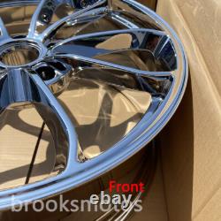 20 21 New Chrome Style Forged Wheels Rims Fit Porsche 991 911 Wide Body Targa