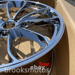 20 21 New Chrome Style Forged Wheels Rims Fit Porsche 991 911 Wide Body Targa